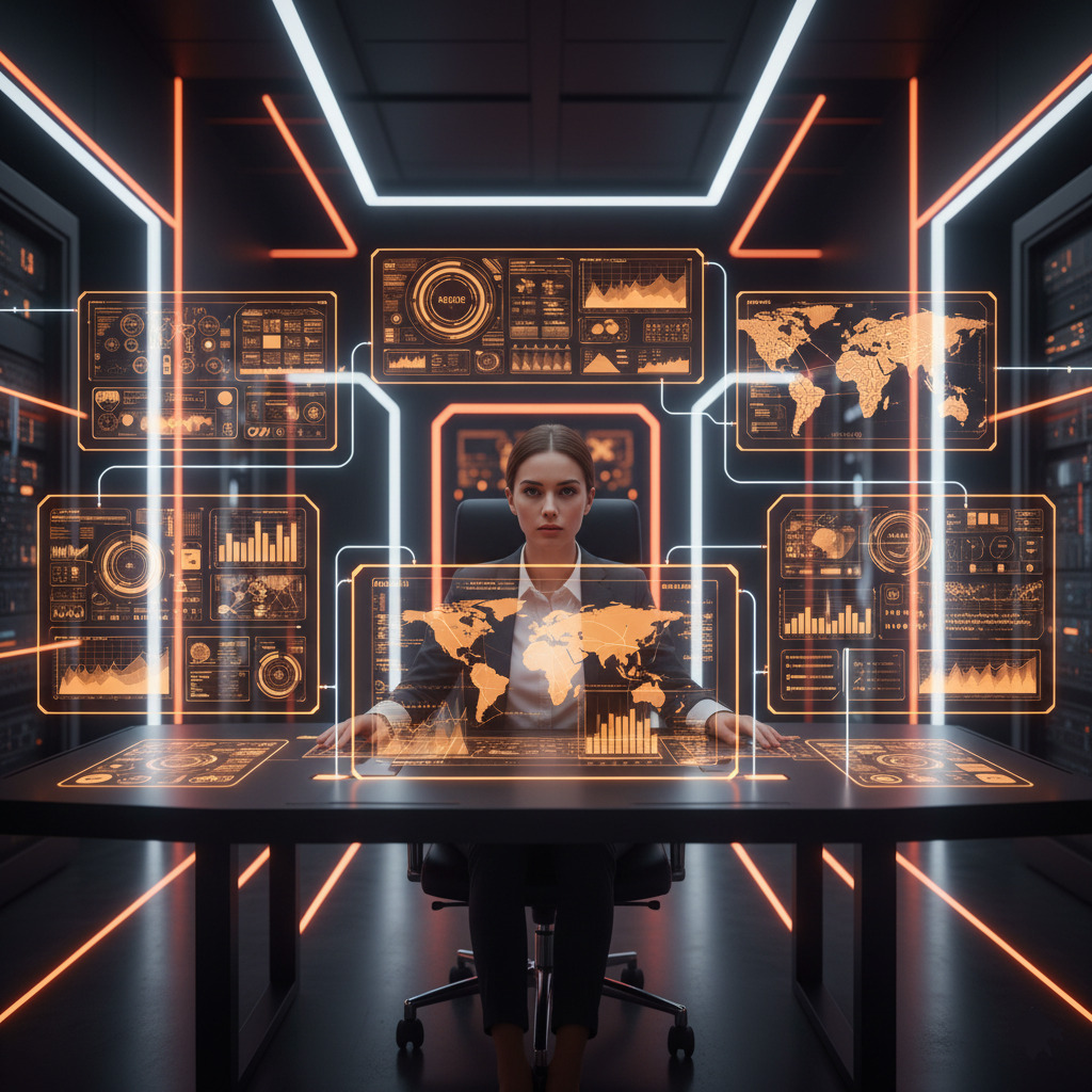 Иллюстрация к презентации Lean Office и ИИ-документообороту